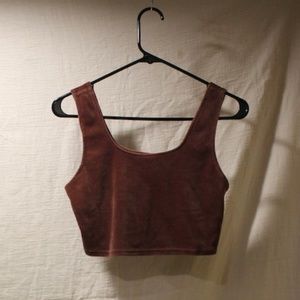 Love J Cropped Tank Top